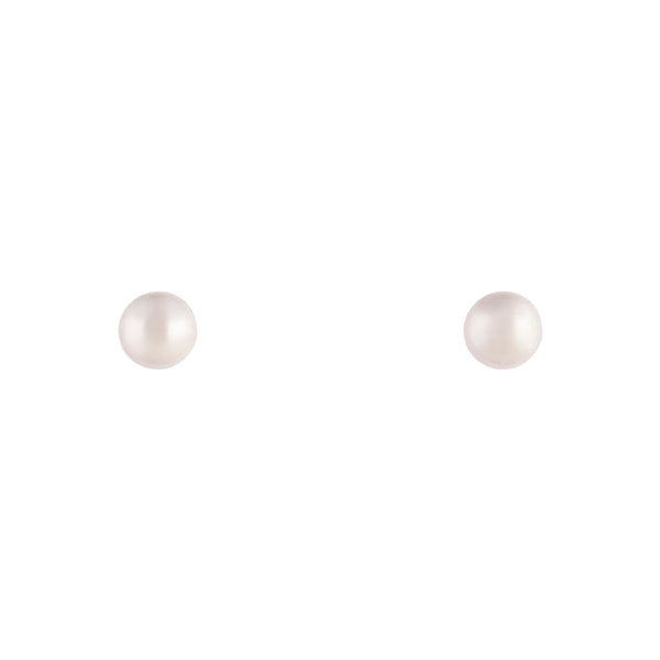 Sterling Silver Polished 8mm Ball Stud Earrings