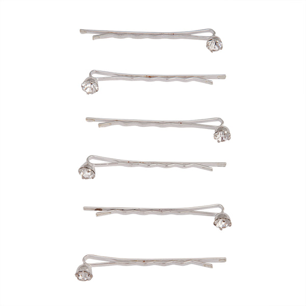 Diamante Stud Pins 6-Pack