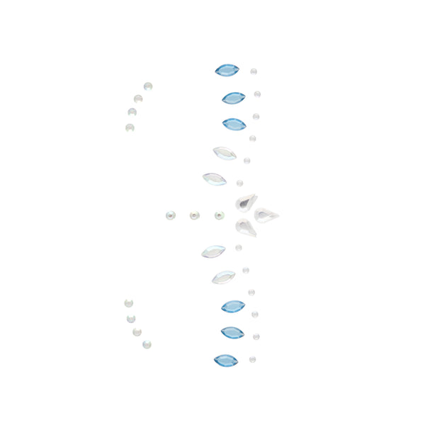 Sapphire Blue Face Jewels