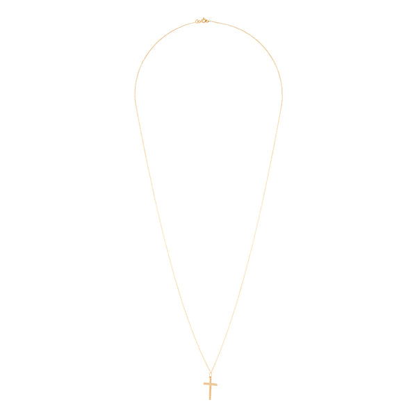 Gold Plated Cross Pendant Necklace
