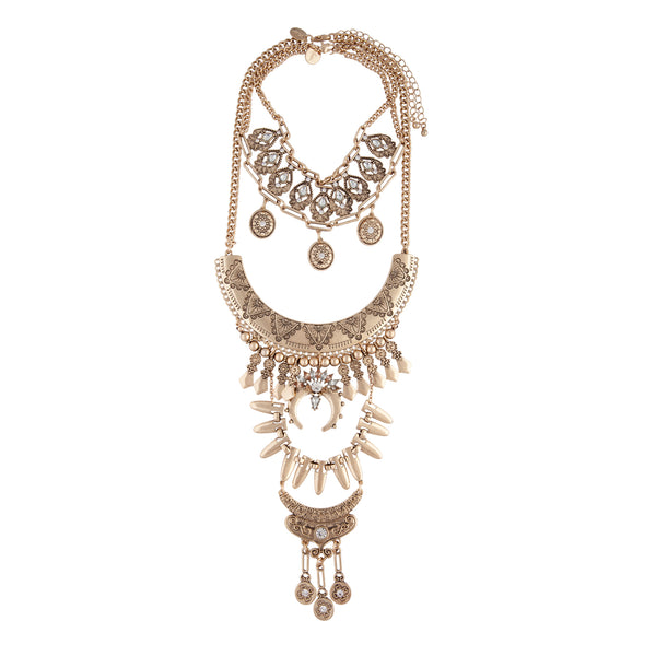 Statement Gold Long Choker