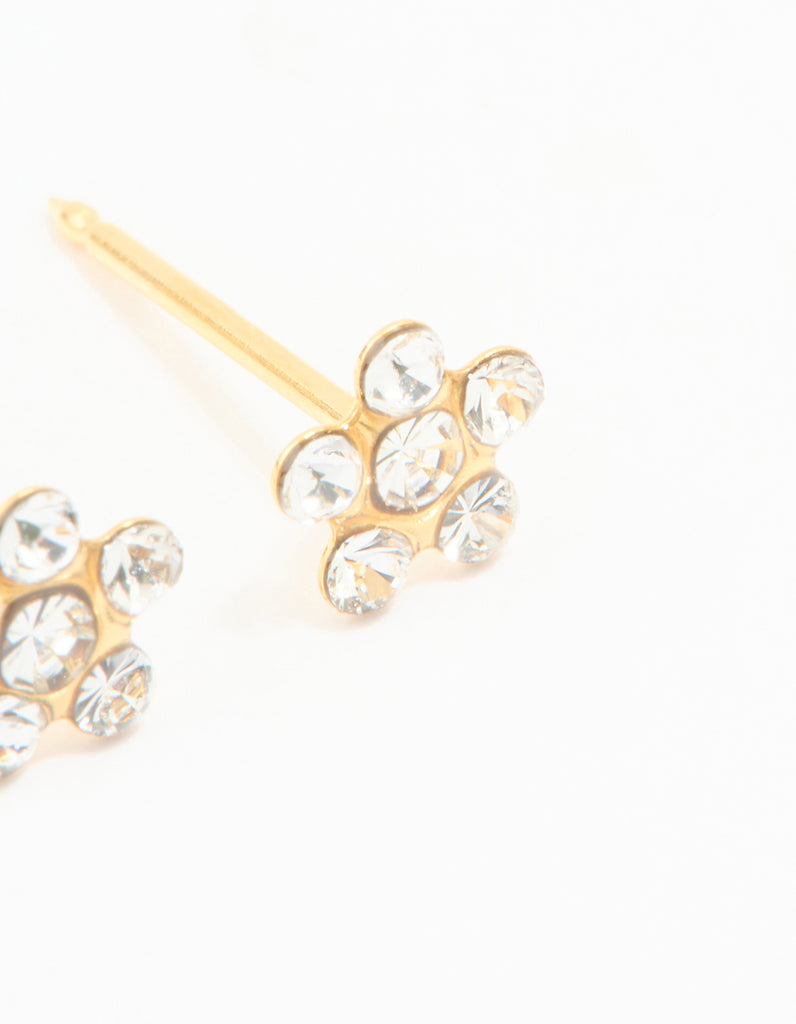 Gold Stud Lovisa Studex Piercing Studs Studex Diamond Earrings 2025