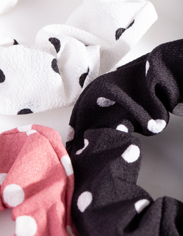 Spotty Scrunchie Pack