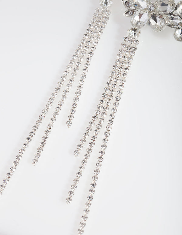 Blossom Drop Chain Hair Clip