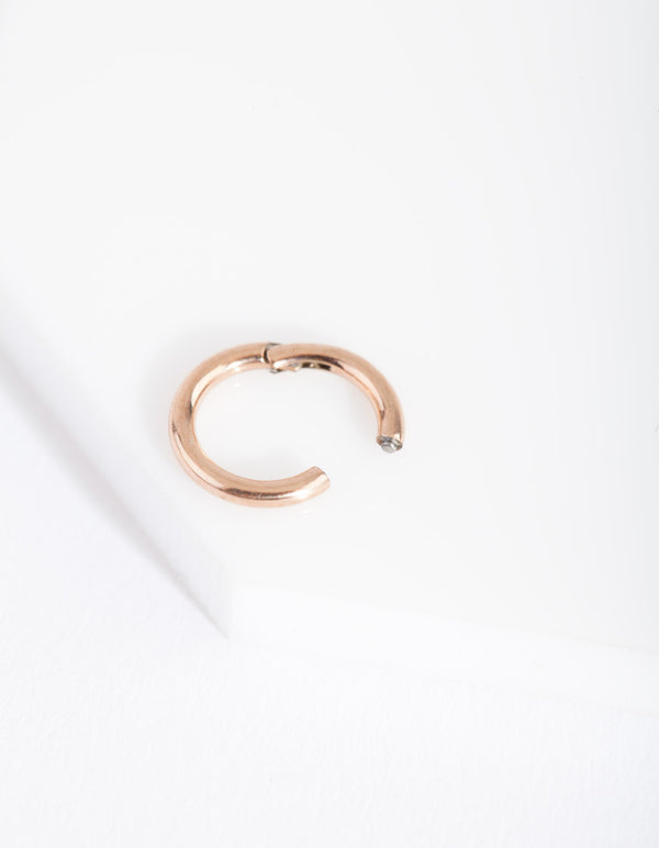 Rose Gold 5mm Micro Clicker Earring