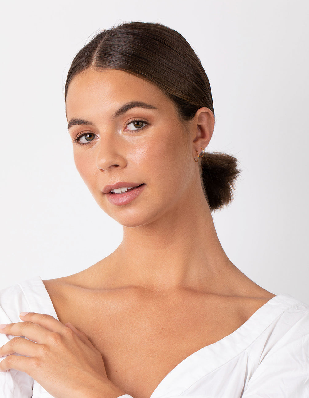 Gold Plated Sterling Silver Classic Hoop Earring Pack