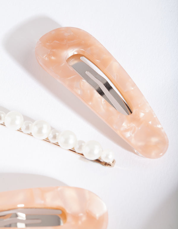 Mix & Match Blush Acrylic Clip 4-Pack