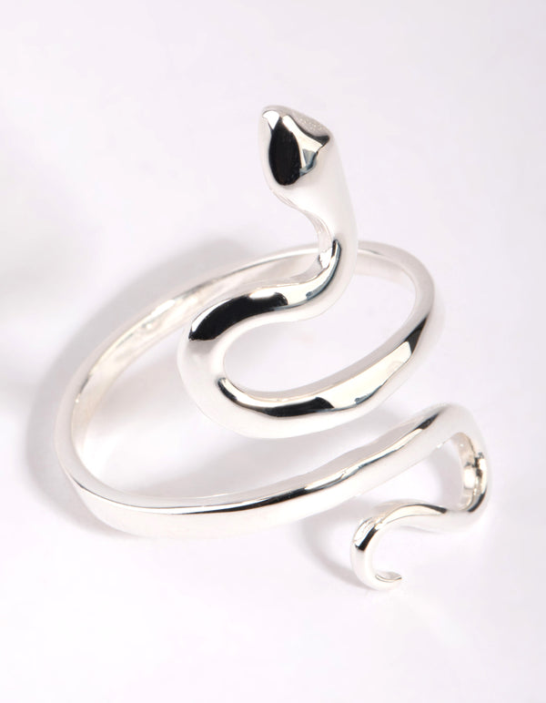 Sterling Silver Snake Ring