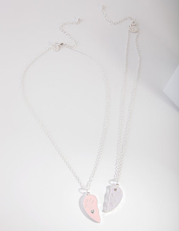 Kids Sister Best Friend Necklace