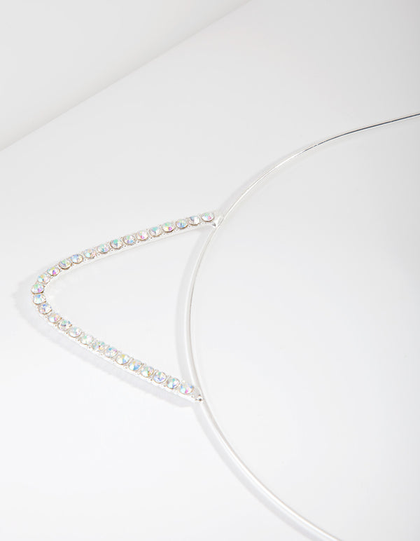 Kids Diamante Cat Ear Headband