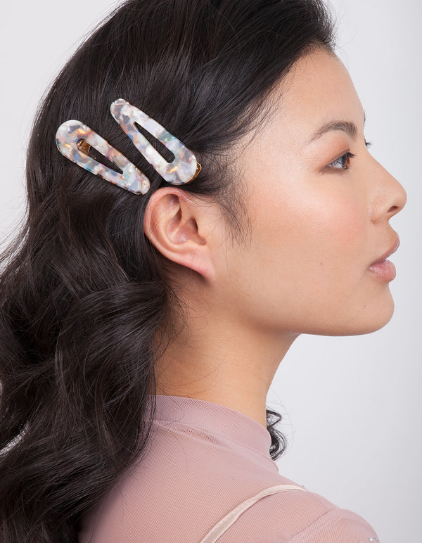 Pastel Multi Colour Hair Clip Pack