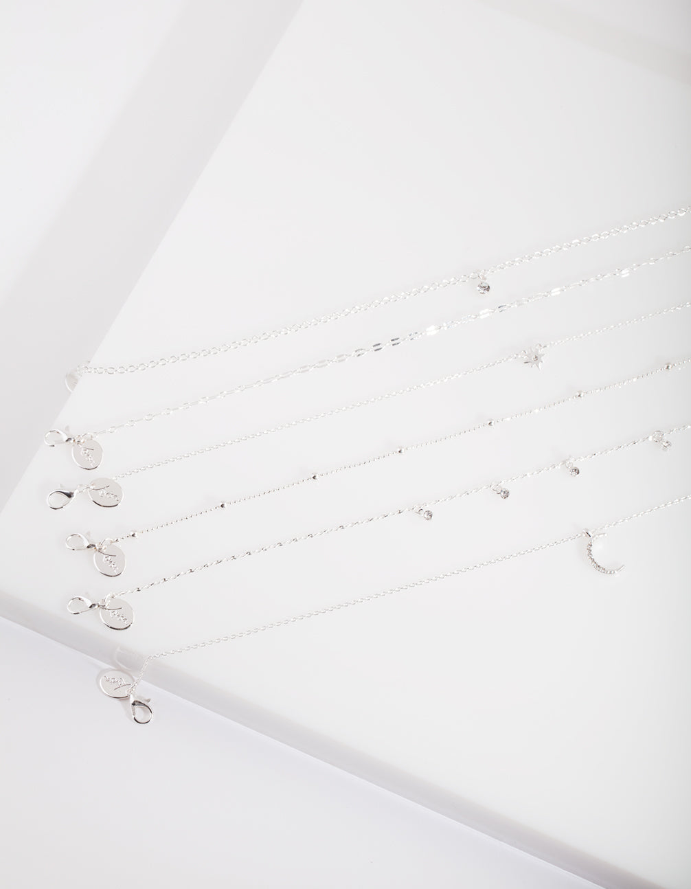 Silver Celestial Choker 6-Pack
