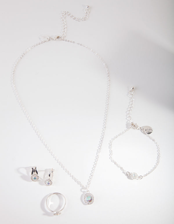 Kids Crystal Jewellery Set