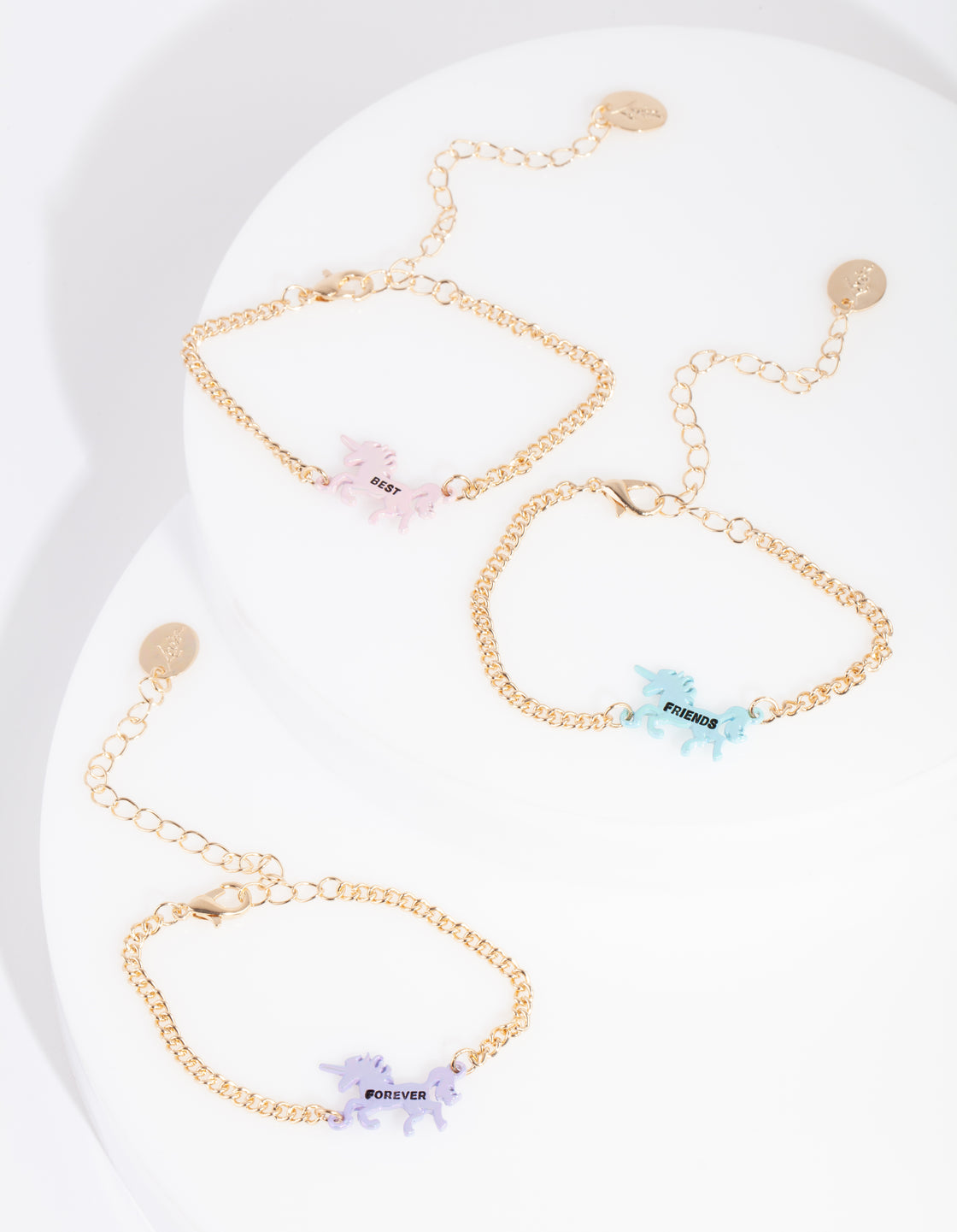 Kids Gold Unicorn BFF Bracelet Pack