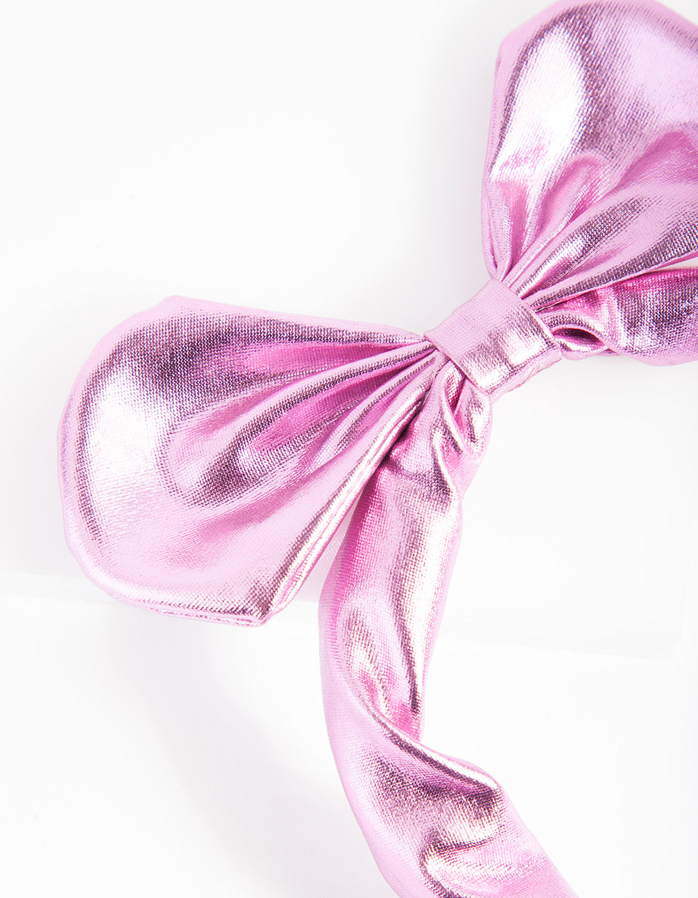 Kids Metallic Bow Headband