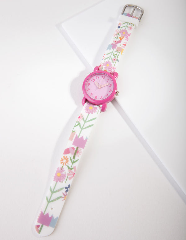 Kids Floral Watch