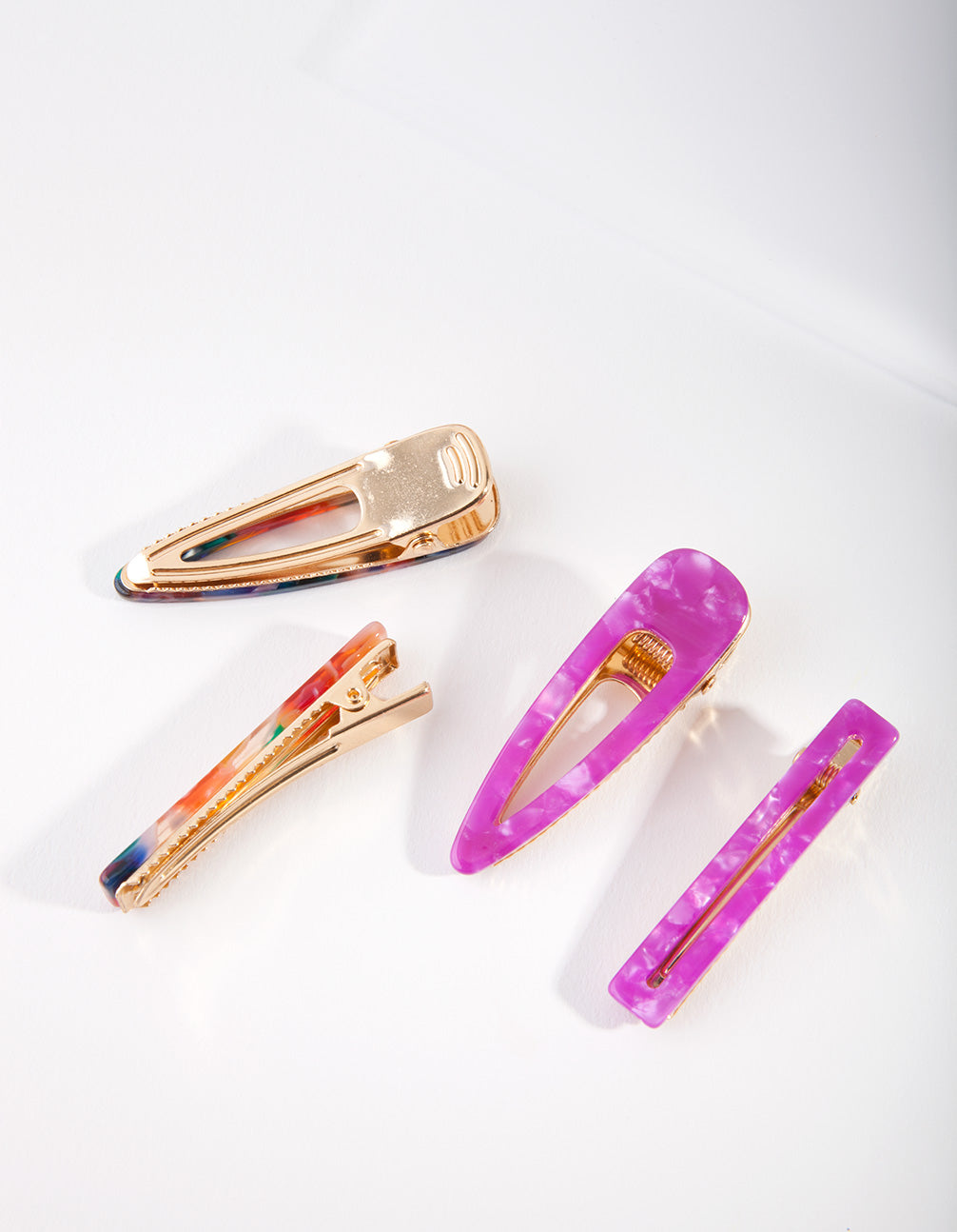 Kids Mixed Resin Clip 4-Pack