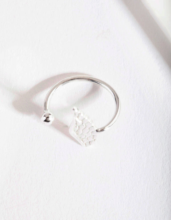 Sterling Silver Angel Wing Ear Cuff