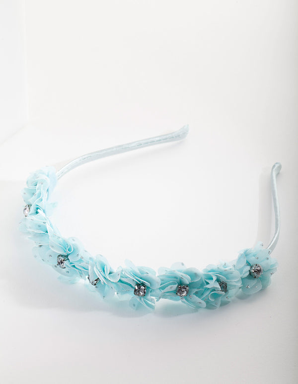 Kids Blue Flower Kids Headband