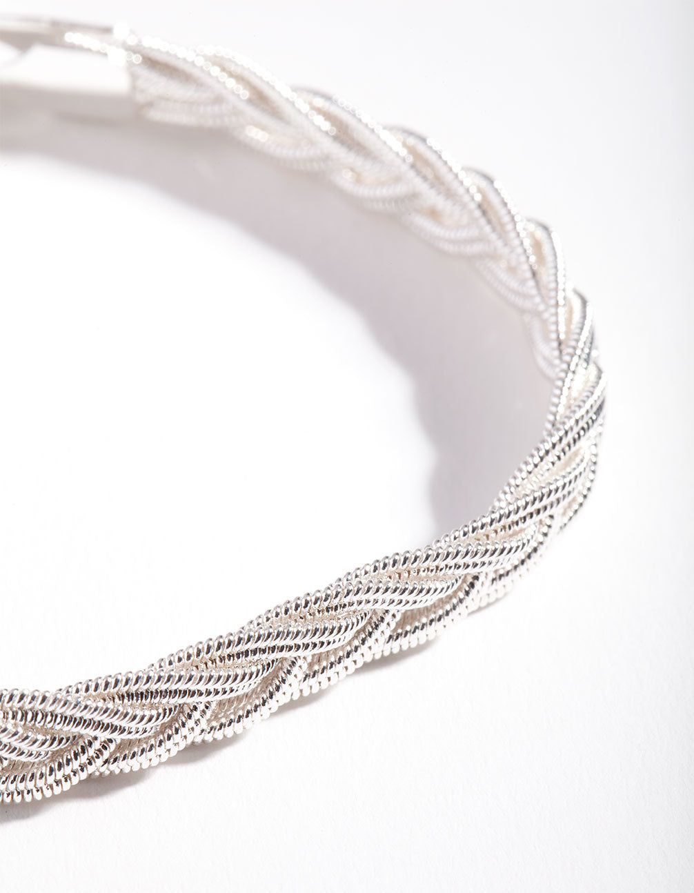 Silver Chain Rope Bracelet