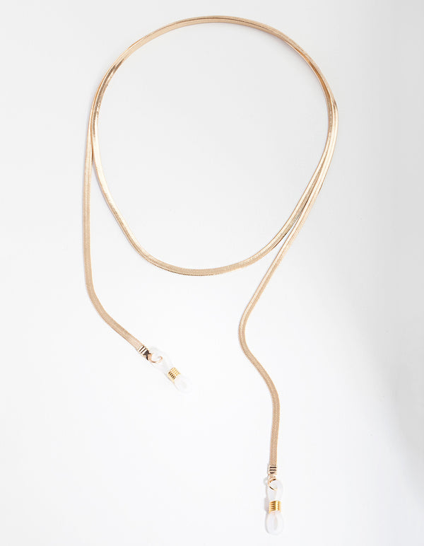 Gold Snake Sunglasses Chain