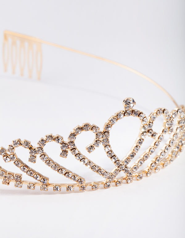 Gold Princess Tiara Crown