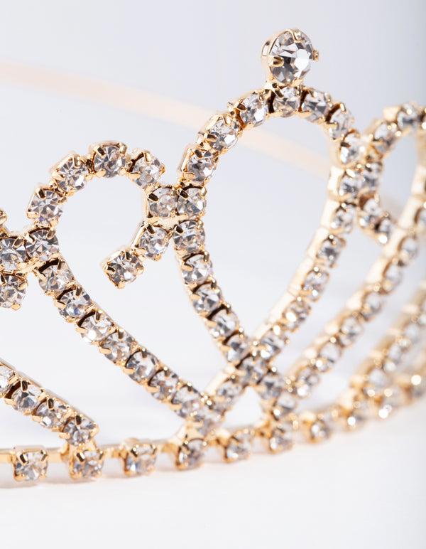 Gold Princess Tiara Crown