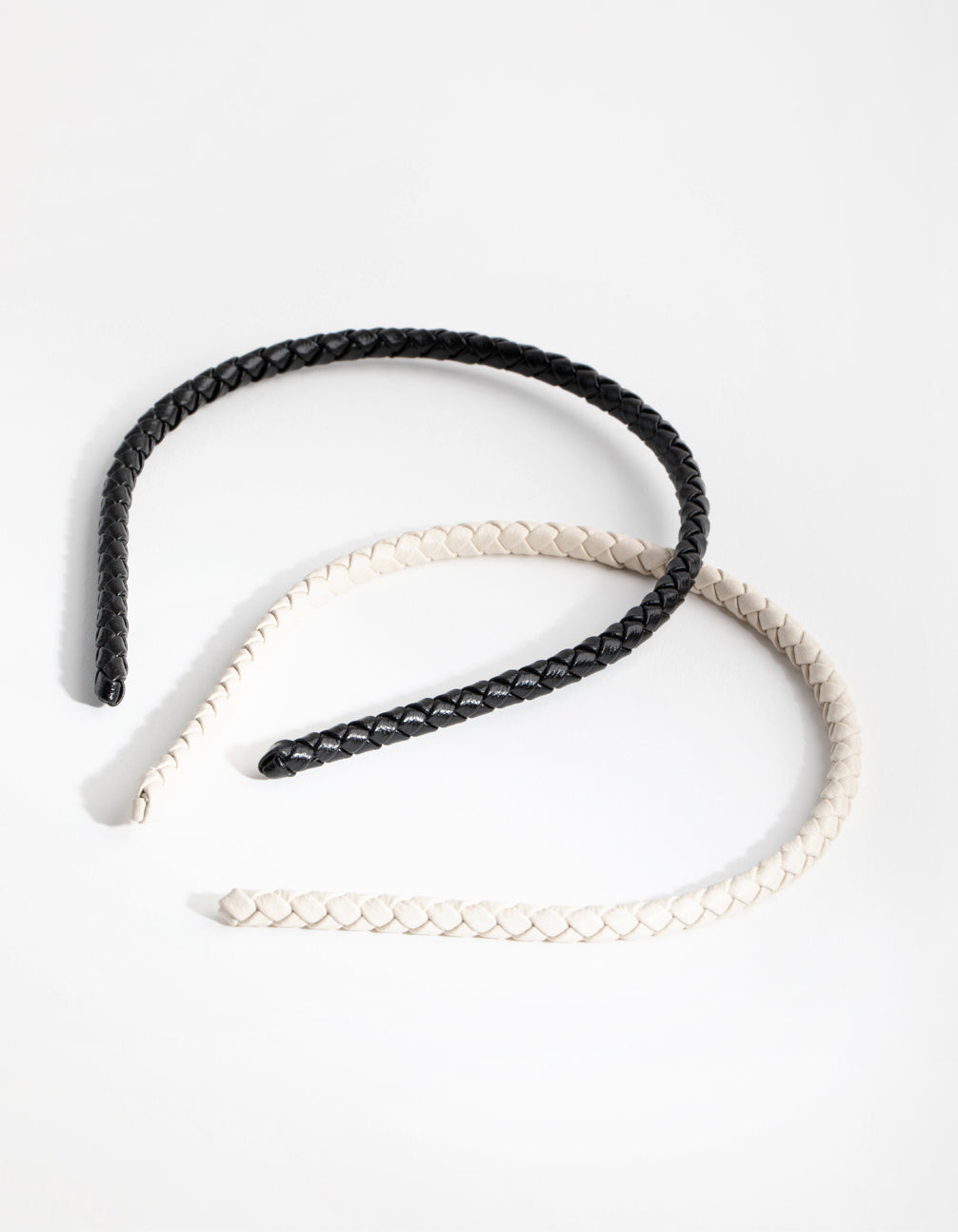 Fabric PU Plait Pack Headband