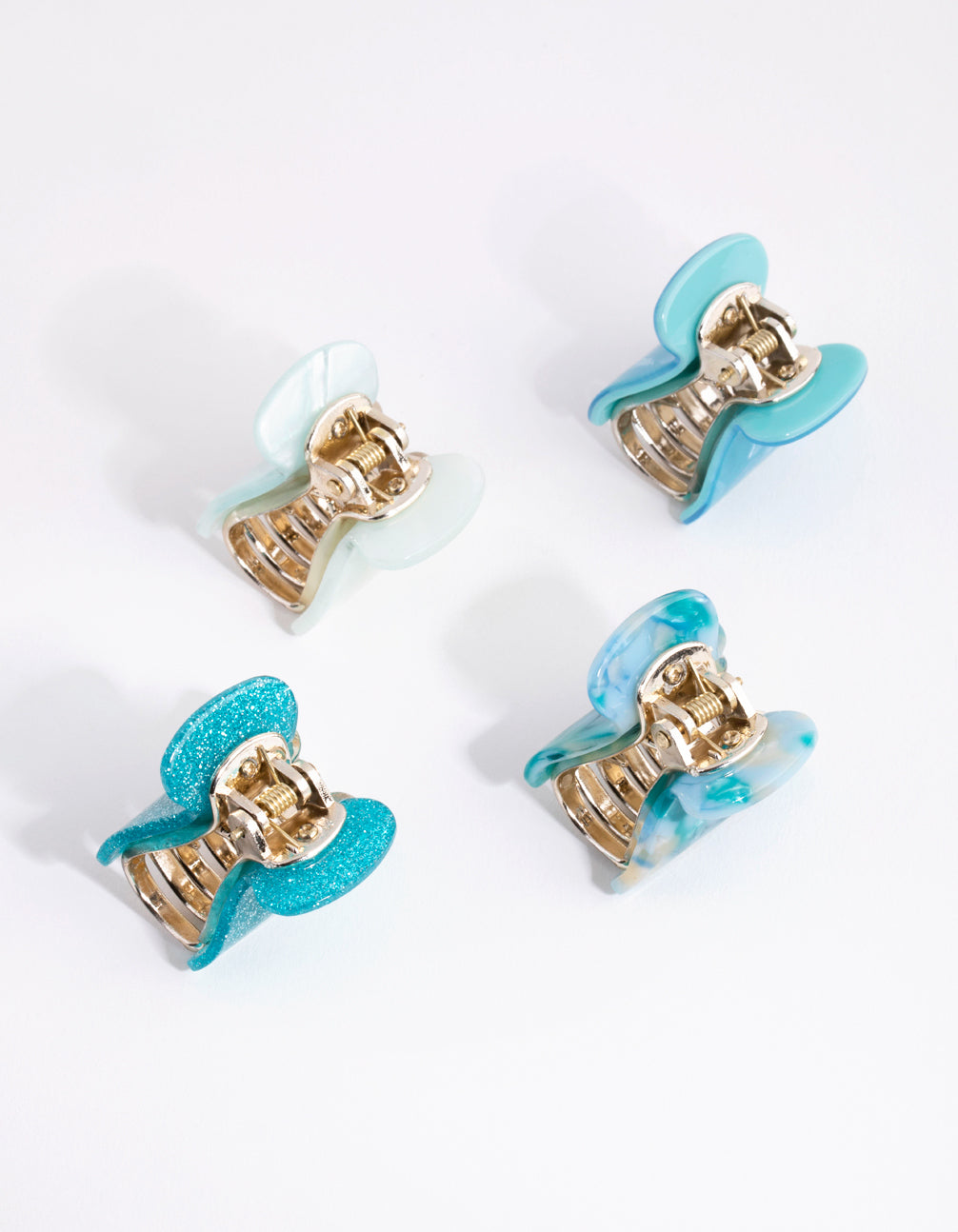 Kids Acrylic Blue Claw 4-Pack