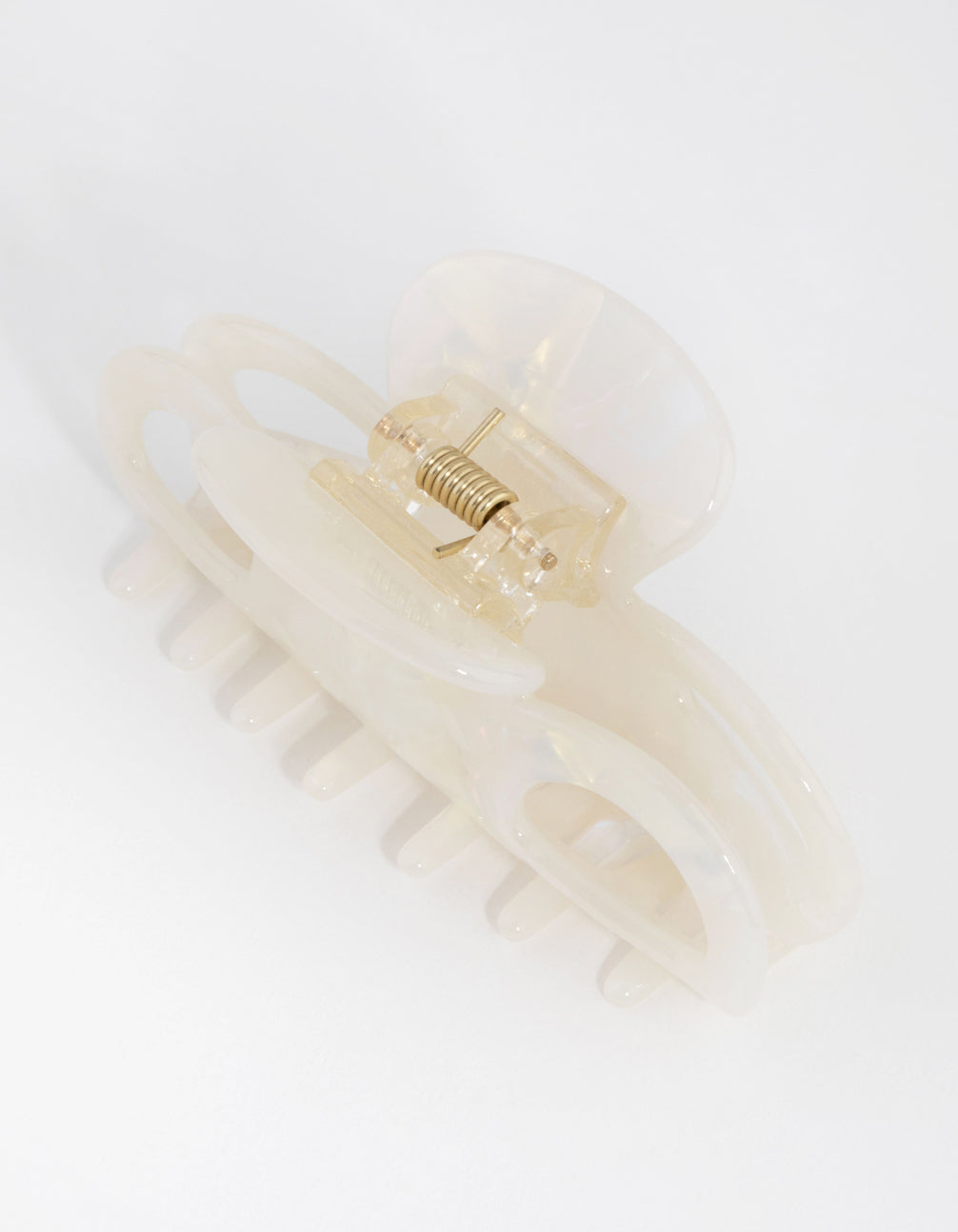 Acrylic White Bow Claw