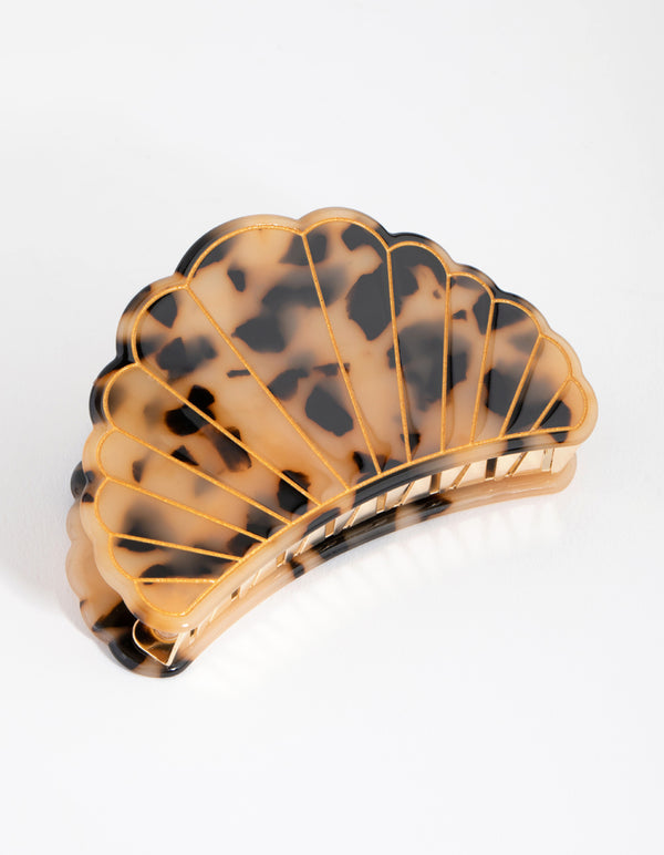 Acrylic Tortoiseshell Shell Claw