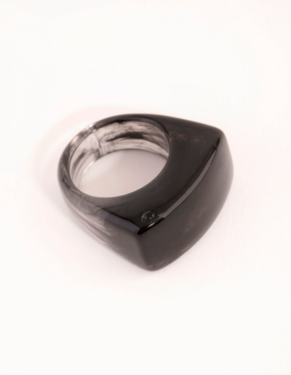 Acrylic Black Web Ring