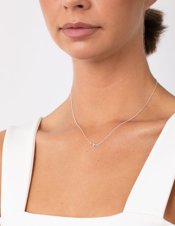 Sterling Silver Mother & Daughter Necklace Pack