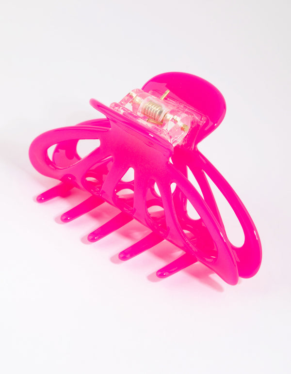Fuchisa Round Acrylic Cut Out Claw