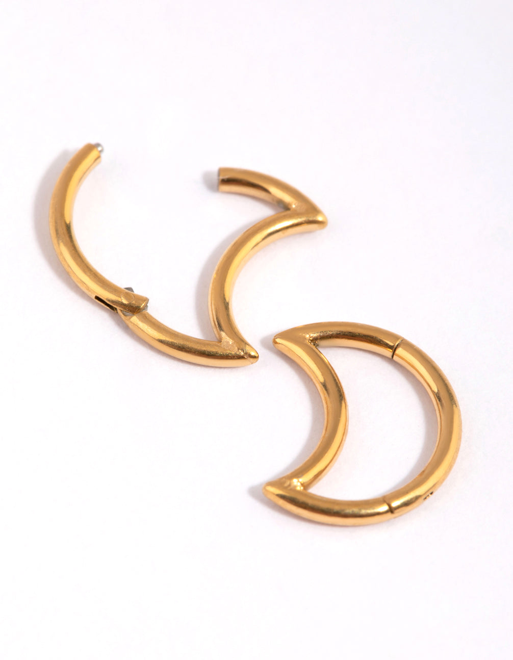 Gold Plated Surgical Steel Moon Sleeper