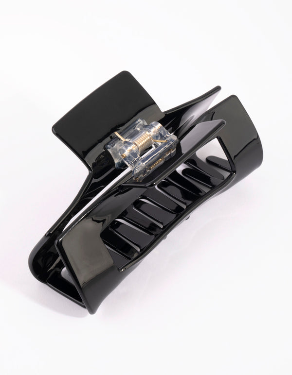 Rectangular Black Acrylic Claw
