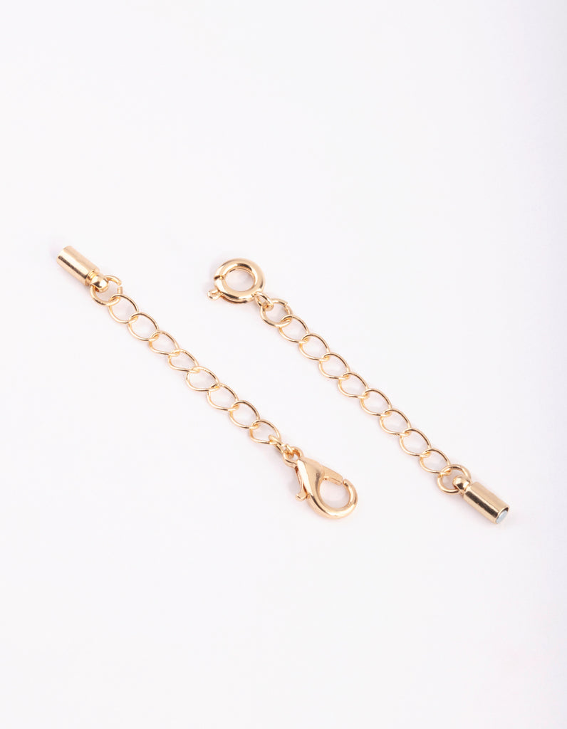 Gold Magnetic Necklace Extender Lovisa
