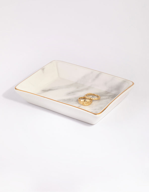 Rectangular Ceramic Trinket Tray