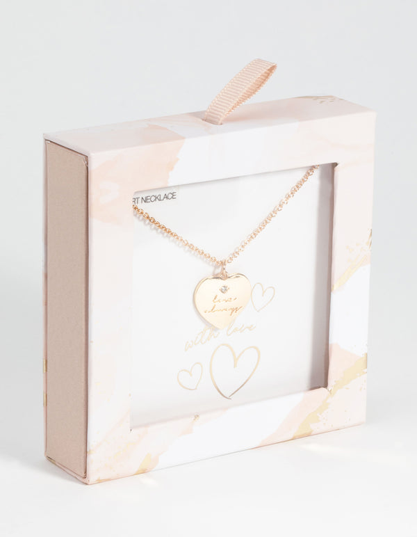 Gold Love Always Necklace