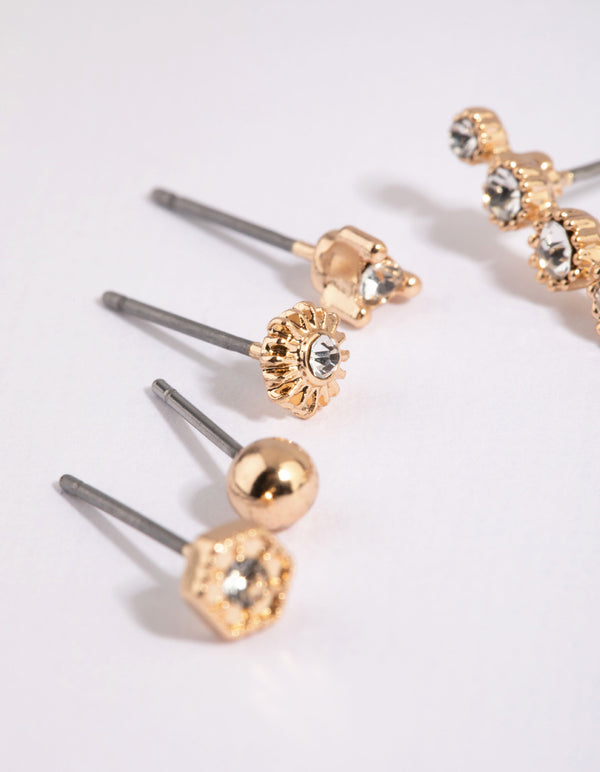 Gold Stack Pack with Diamantes