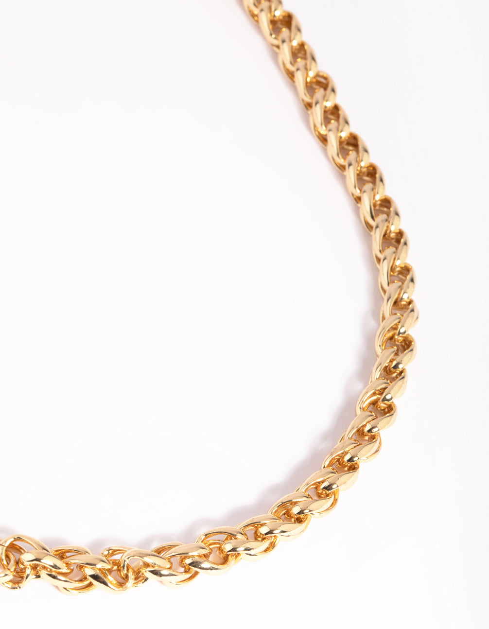 Gold Plated Chain Necklace