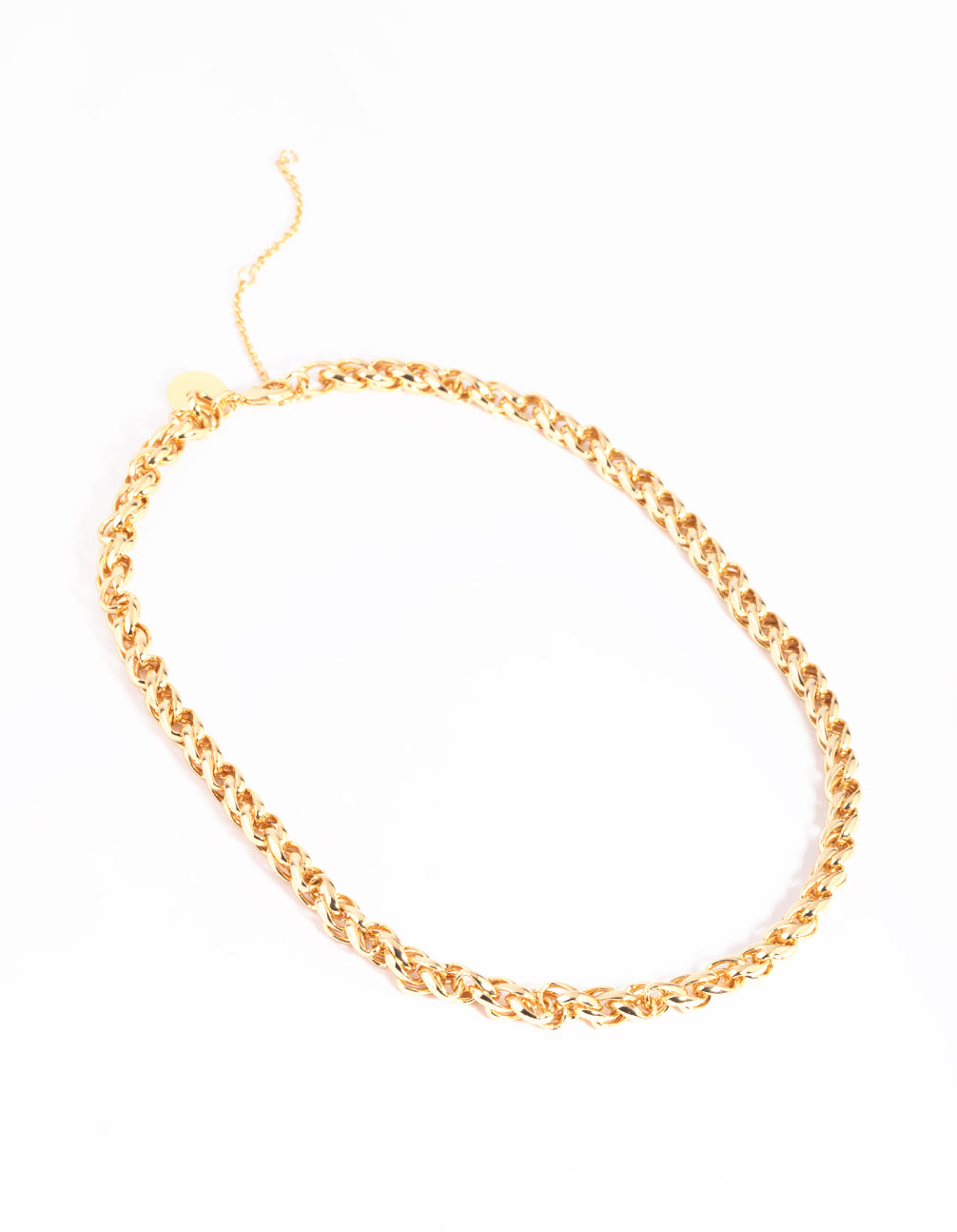 Gold Plated Chain Necklace