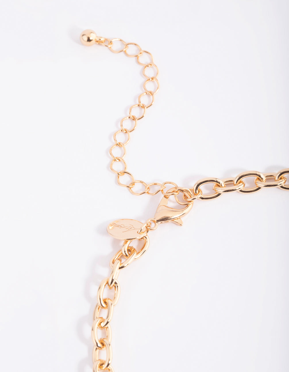 Gold Circle Pendant Necklace