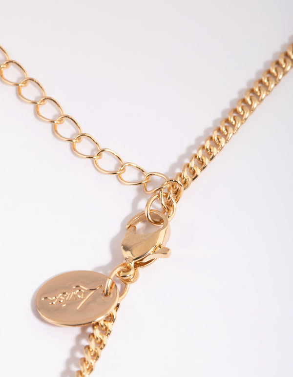 Fuchsia Pearlised Flower Necklace