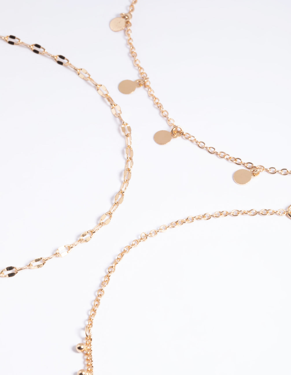 Gold Coin Anklet Pack