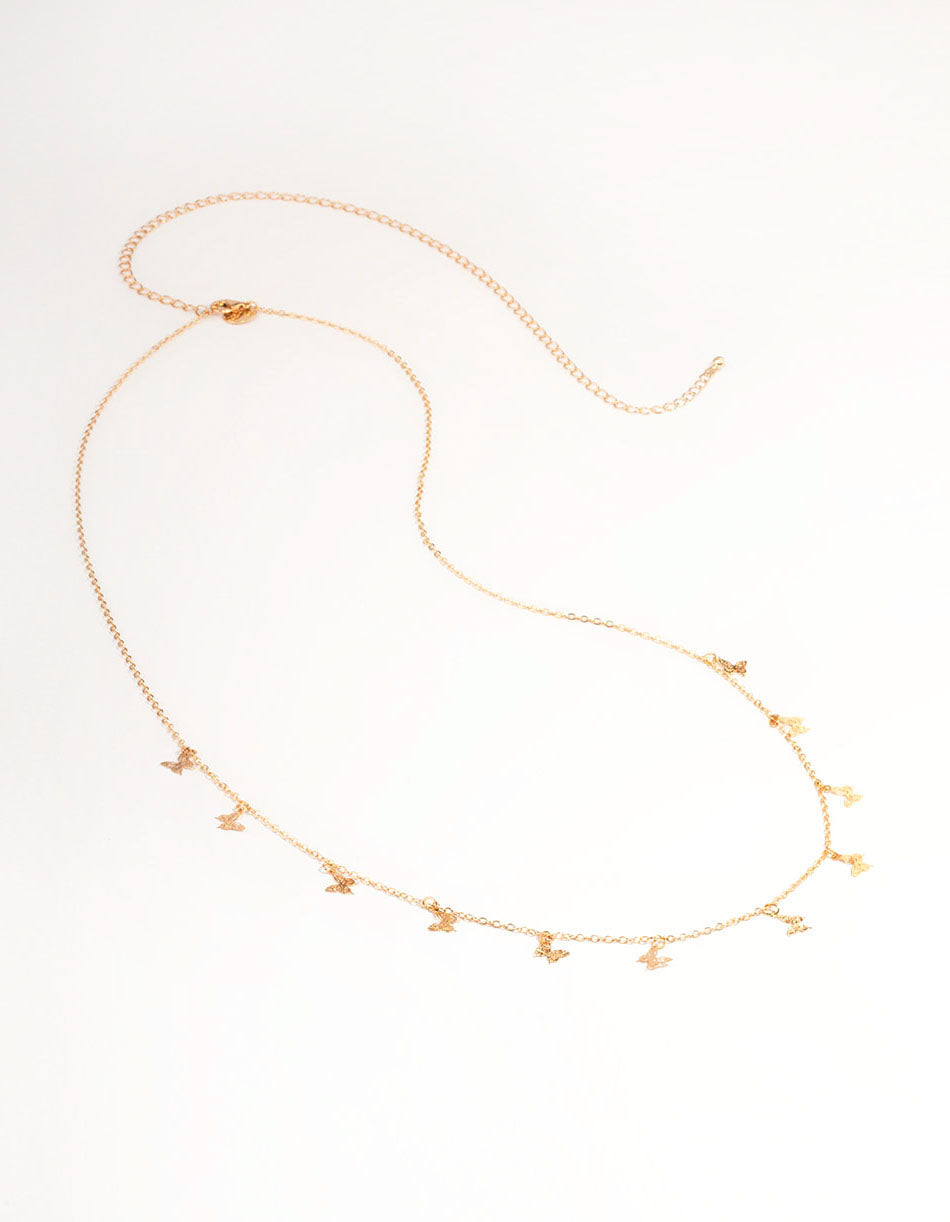 Gold Butterfly Waist Chain