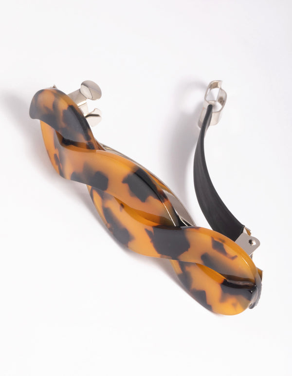 Tortoiseshell Barette Clip
