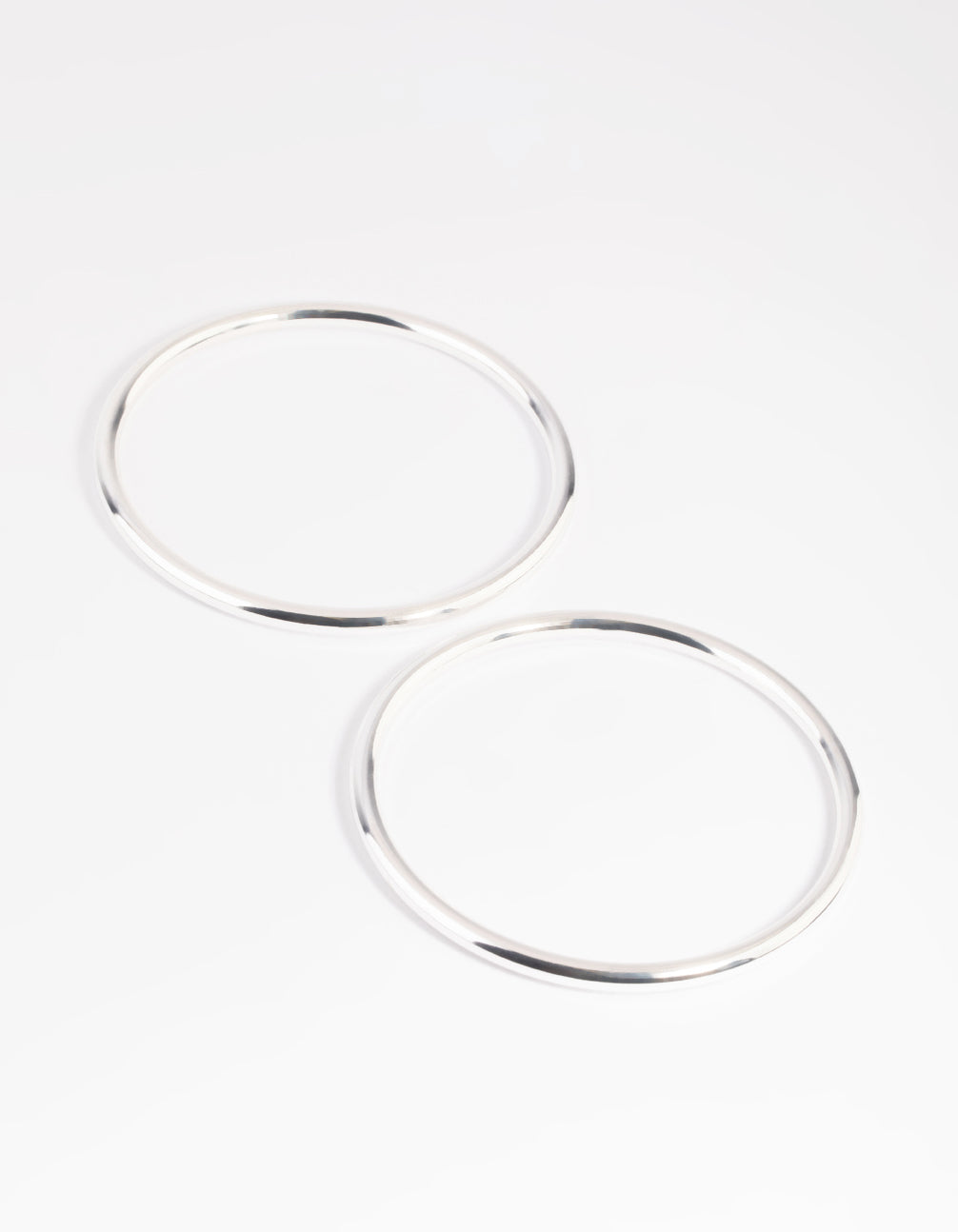 Silver Plated Bangle Set