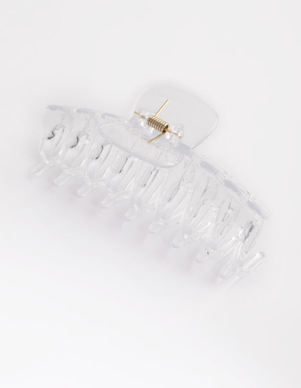Clear Hair Claw Clip