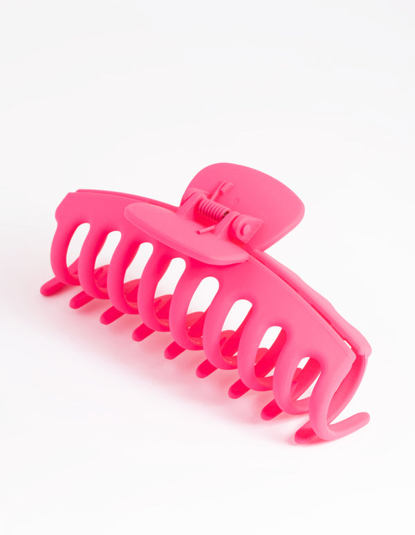 Matte Pink Plastic Claw